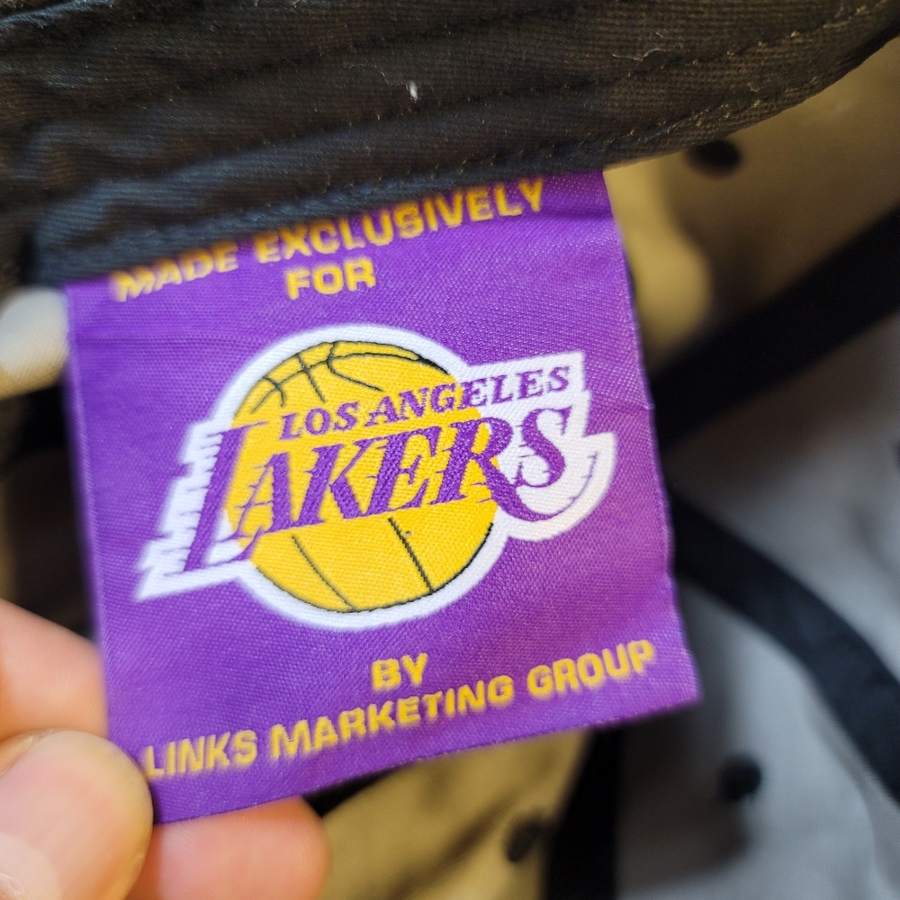 Los Angeles Lakers NBA Embroidered Camo Adjustable Hat Cap Pechanga Promo - Picture 8 of 8